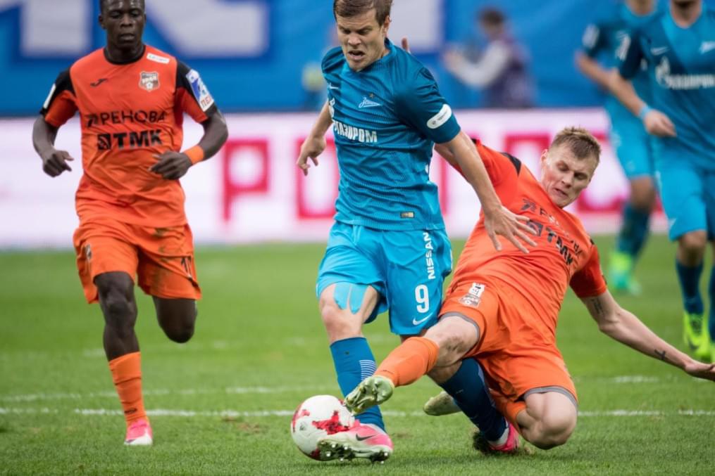 РОСГОССТРАХ-Чемпионат России 2016/17, 24-й тур, «Зенит» — «Урал»