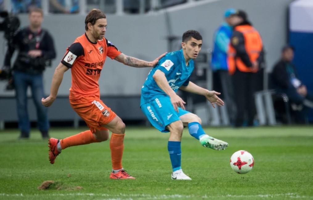 РОСГОССТРАХ-Чемпионат России 2016/17, 24-й тур, «Зенит» — «Урал»