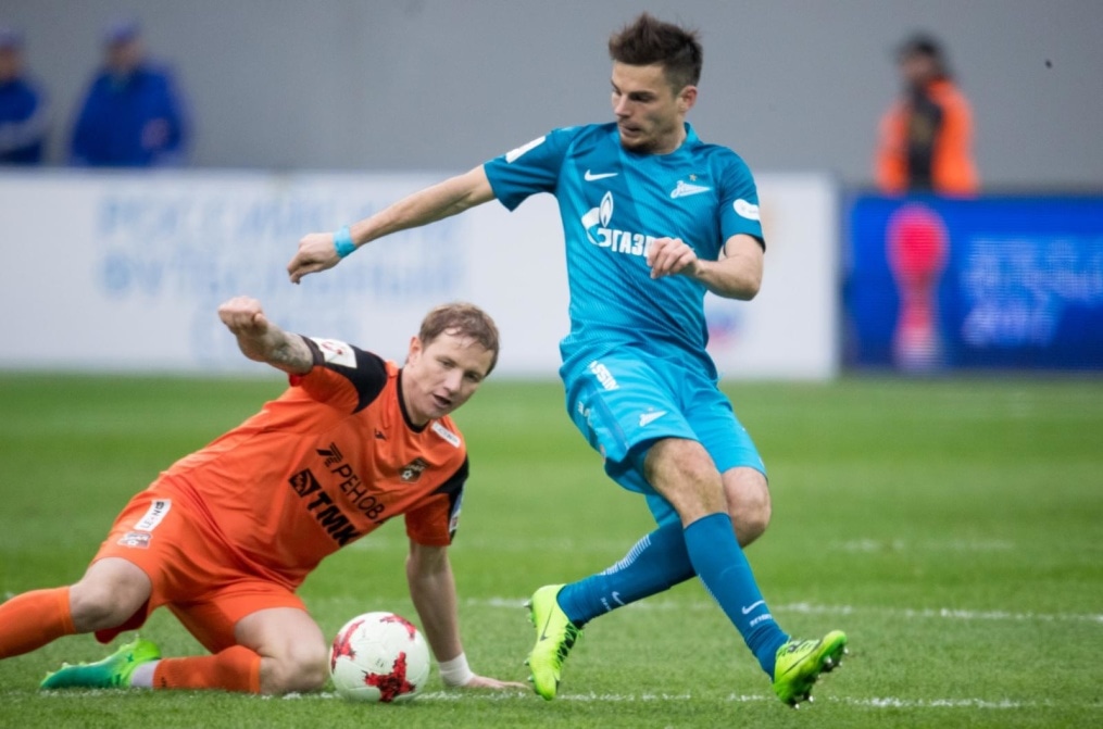 РОСГОССТРАХ-Чемпионат России 2016/17, 24-й тур, «Зенит» — «Урал»