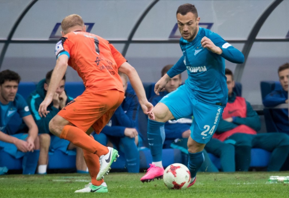 РОСГОССТРАХ-Чемпионат России 2016/17, 24-й тур, «Зенит» — «Урал»