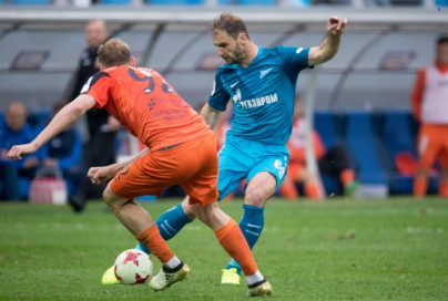 РОСГОССТРАХ-Чемпионат России 2016/17, 24-й тур, «Зенит» — «Урал»