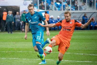 РОСГОССТРАХ-Чемпионат России 2016/17, 24-й тур, «Зенит» — «Урал»