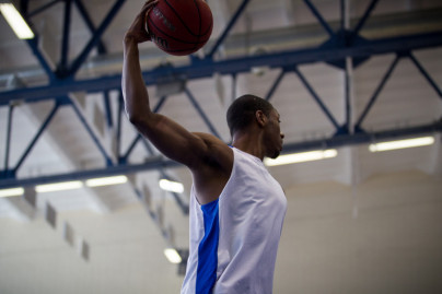 Тренировка «Зенита» перед матчем с ВЭФ