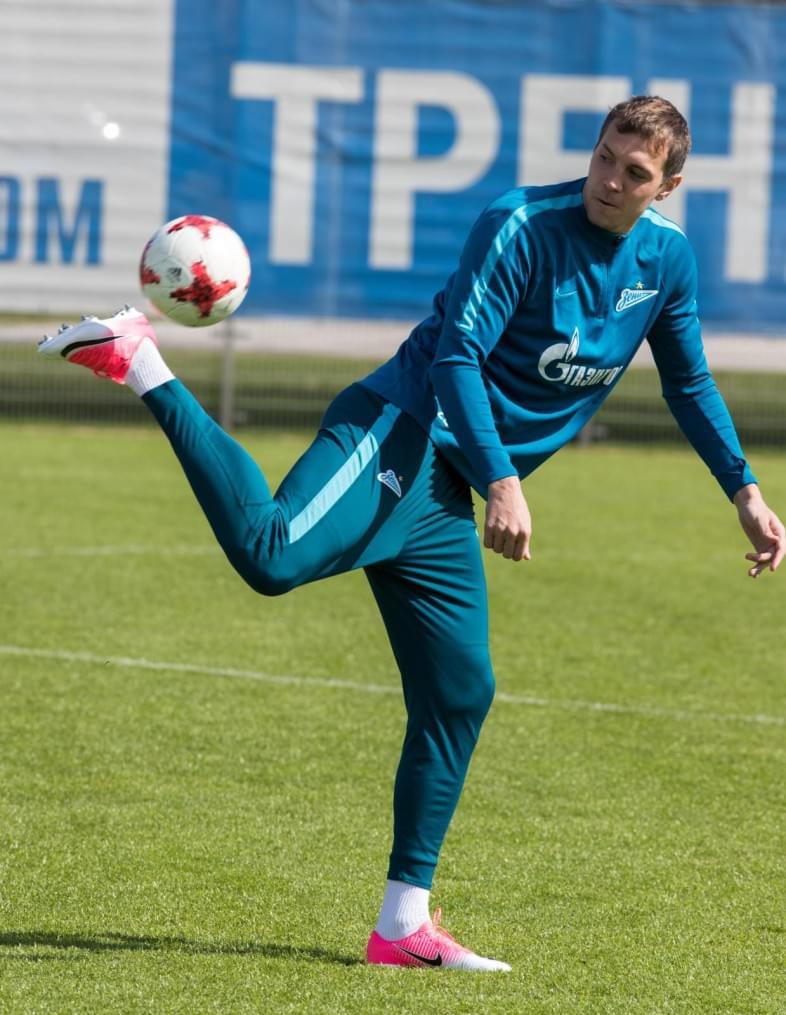Открытая тренировка «Зенита» перед матчем с «Тереком»