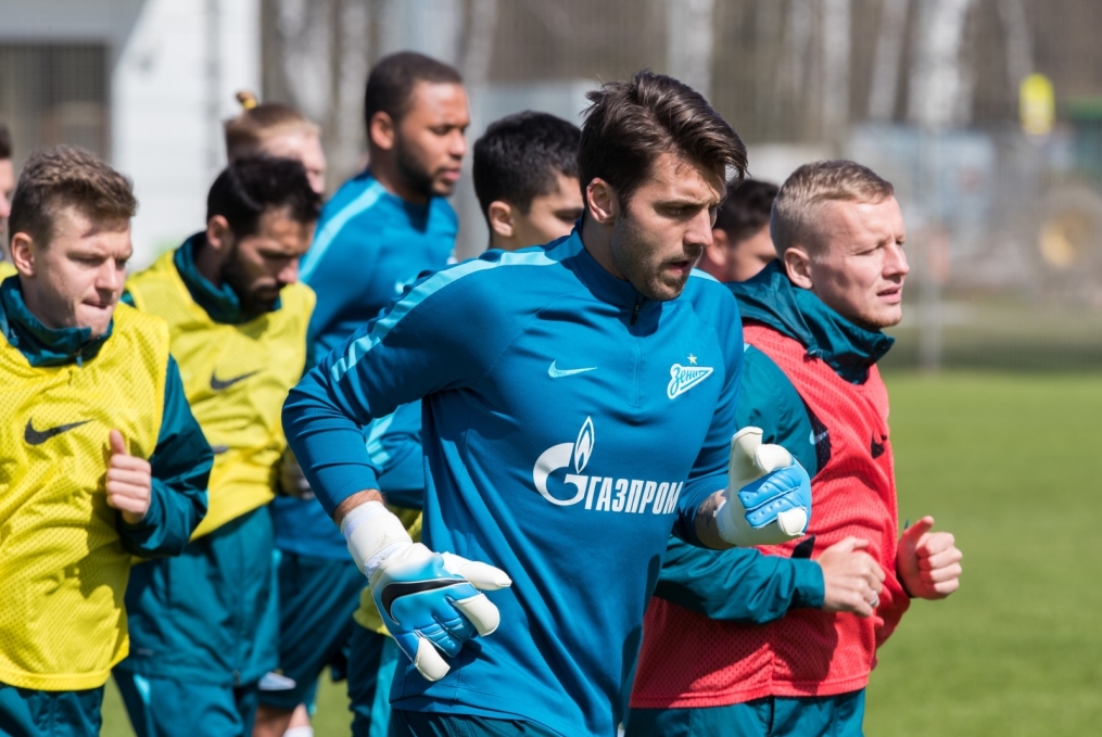 Открытая тренировка «Зенита» перед матчем с «Тереком»