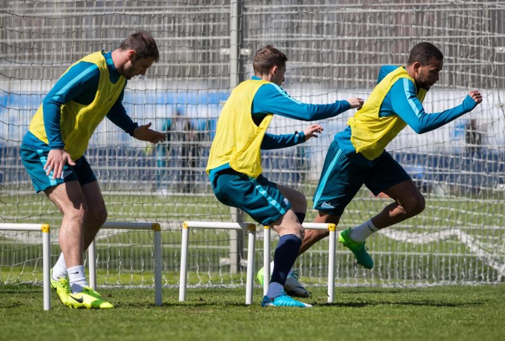 Открытая тренировка «Зенита» перед матчем с «Тереком»