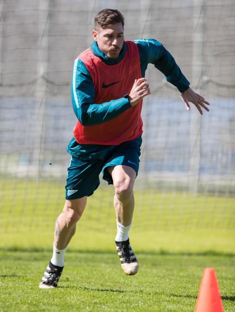 Открытая тренировка «Зенита» перед матчем с «Тереком»