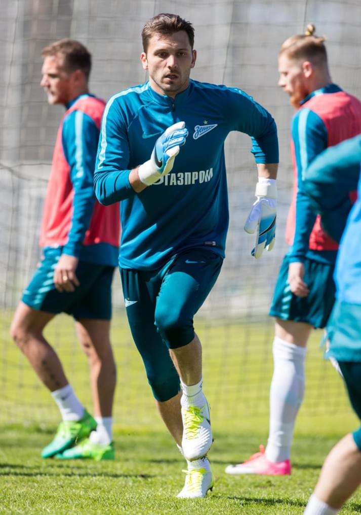 Открытая тренировка «Зенита» перед матчем с «Тереком»