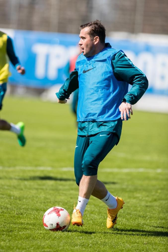 Открытая тренировка «Зенита» перед матчем с «Тереком»