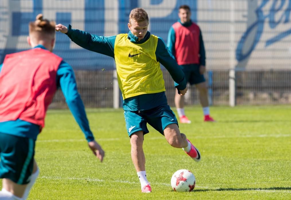 Открытая тренировка «Зенита» перед матчем с «Тереком»