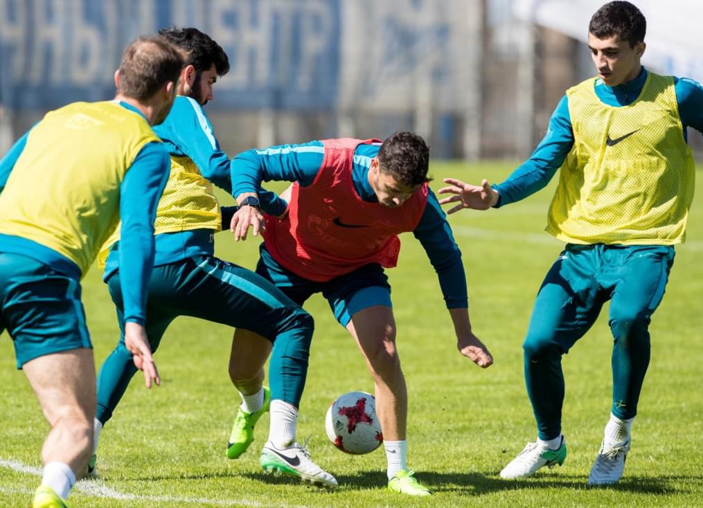 Открытая тренировка «Зенита» перед матчем с «Тереком»