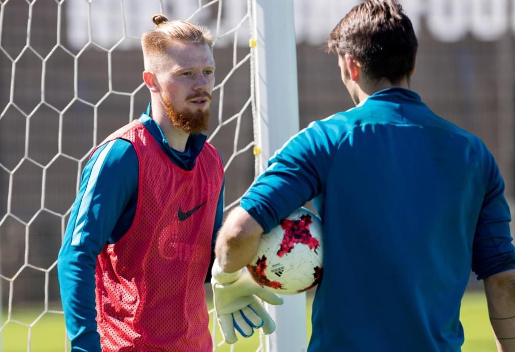 Открытая тренировка «Зенита» перед матчем с «Тереком»