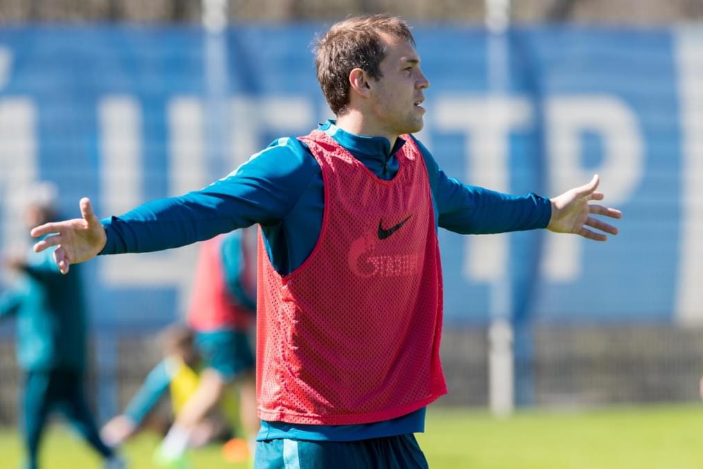 Открытая тренировка «Зенита» перед матчем с «Тереком»