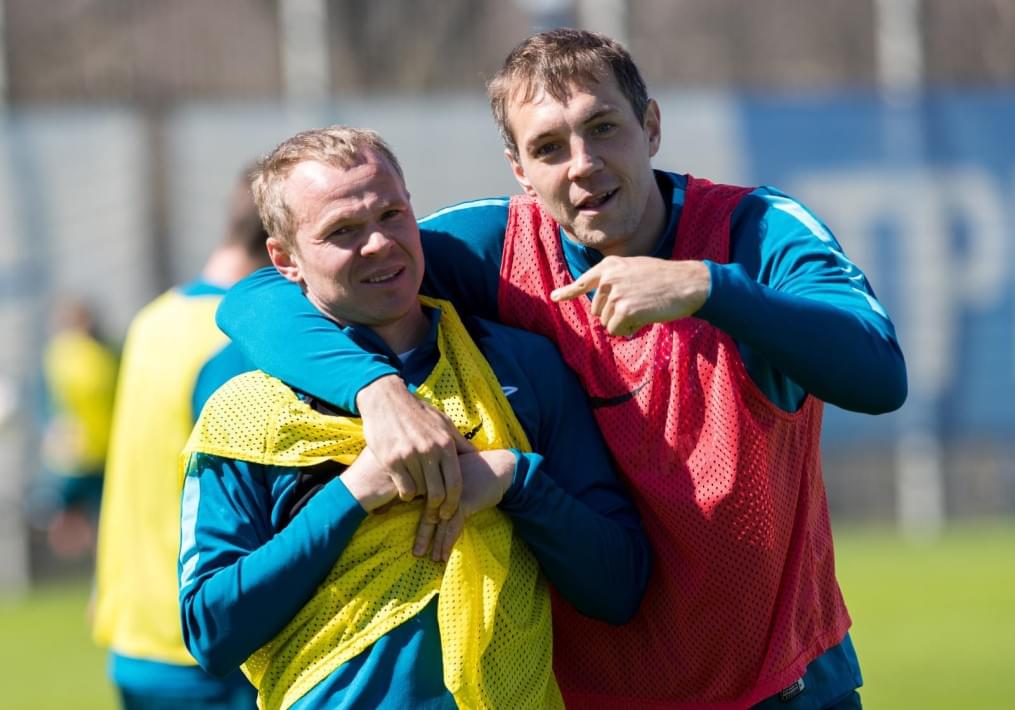 Открытая тренировка «Зенита» перед матчем с «Тереком»