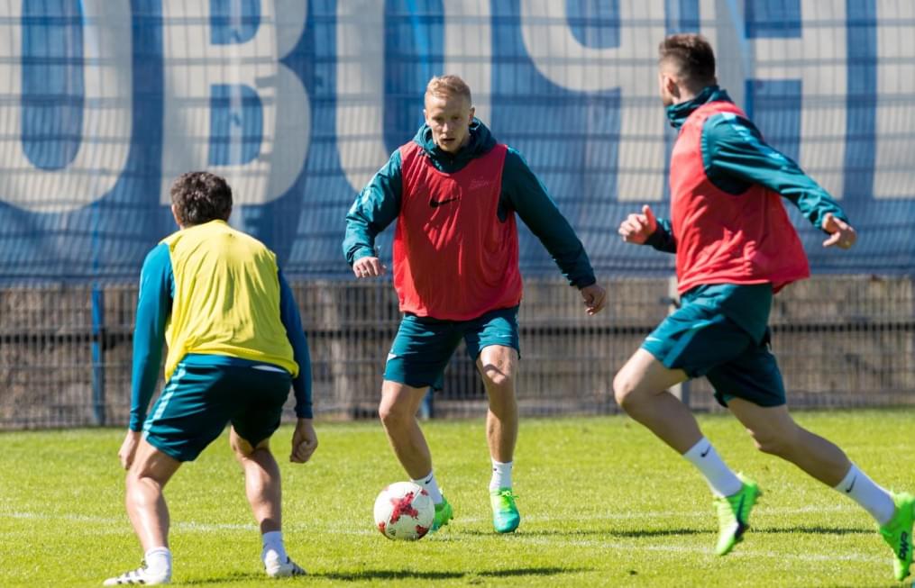 Открытая тренировка «Зенита» перед матчем с «Тереком»