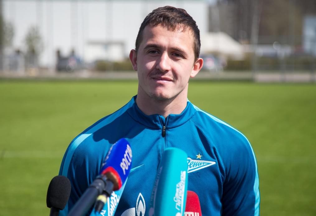 Открытая тренировка «Зенита» перед матчем с «Тереком»