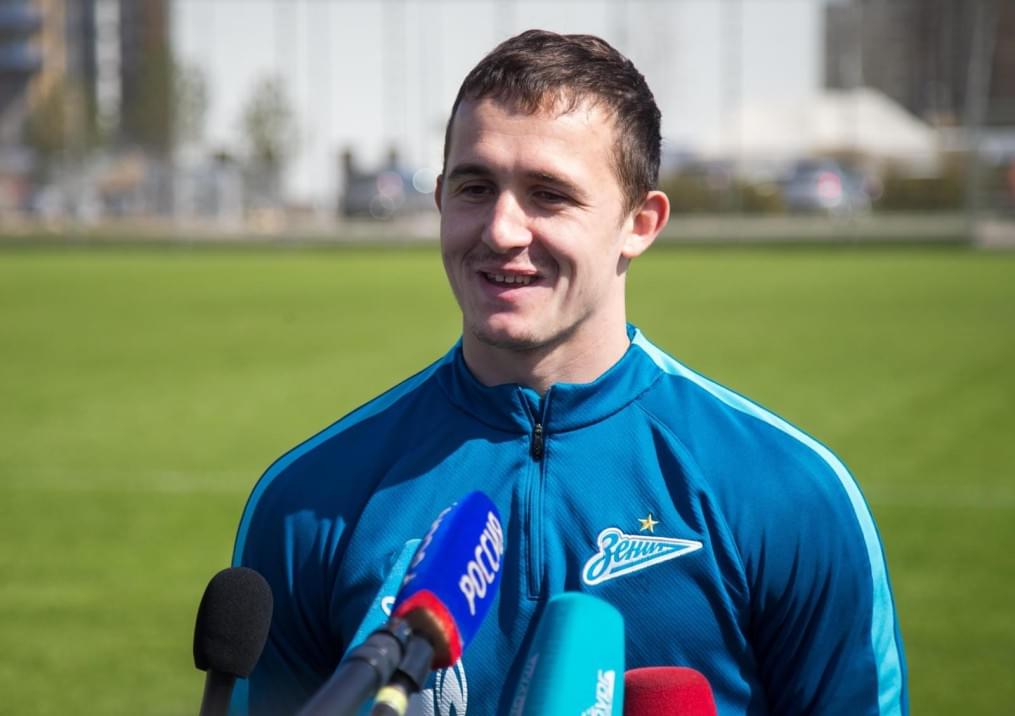 Открытая тренировка «Зенита» перед матчем с «Тереком»