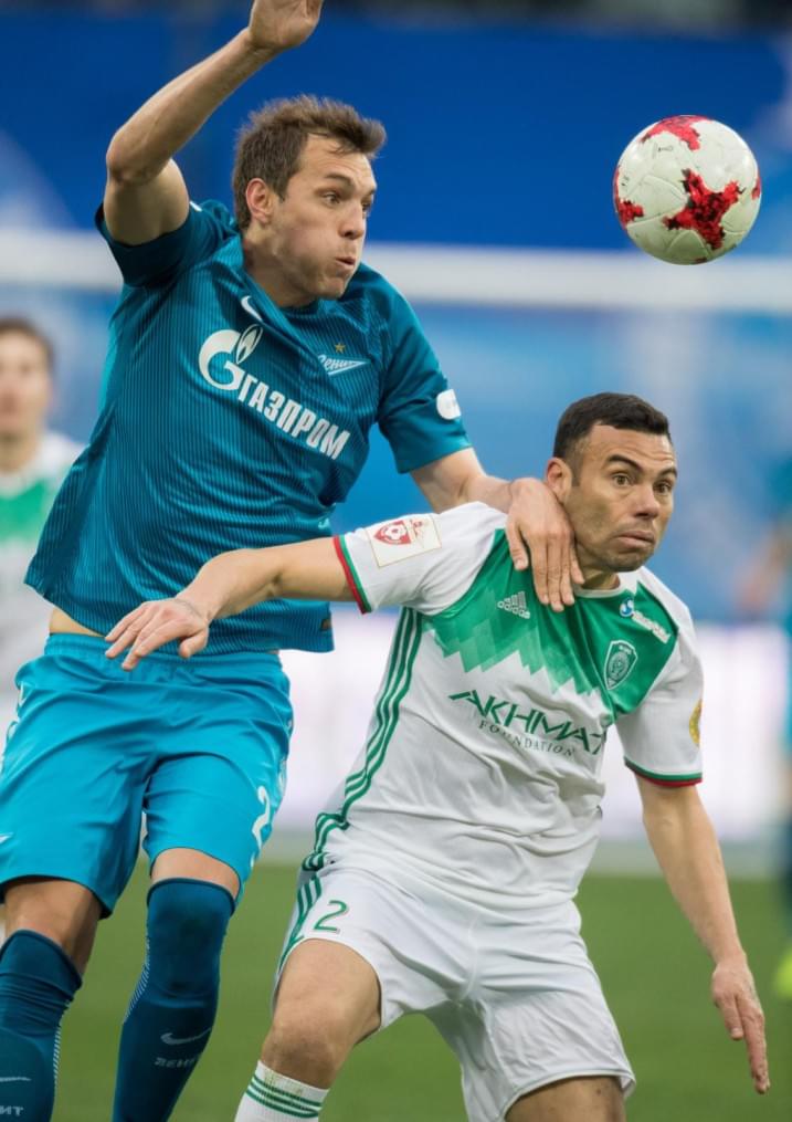 РОСГОССТРАХ-Чемпионат России 2016/17, 27-й тур, «Зенит» — «Терек»