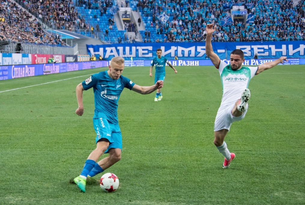 РОСГОССТРАХ-Чемпионат России 2016/17, 27-й тур, «Зенит» — «Терек»