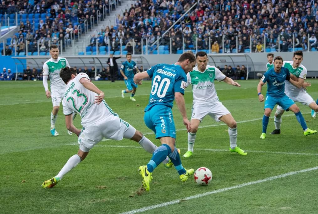 РОСГОССТРАХ-Чемпионат России 2016/17, 27-й тур, «Зенит» — «Терек»