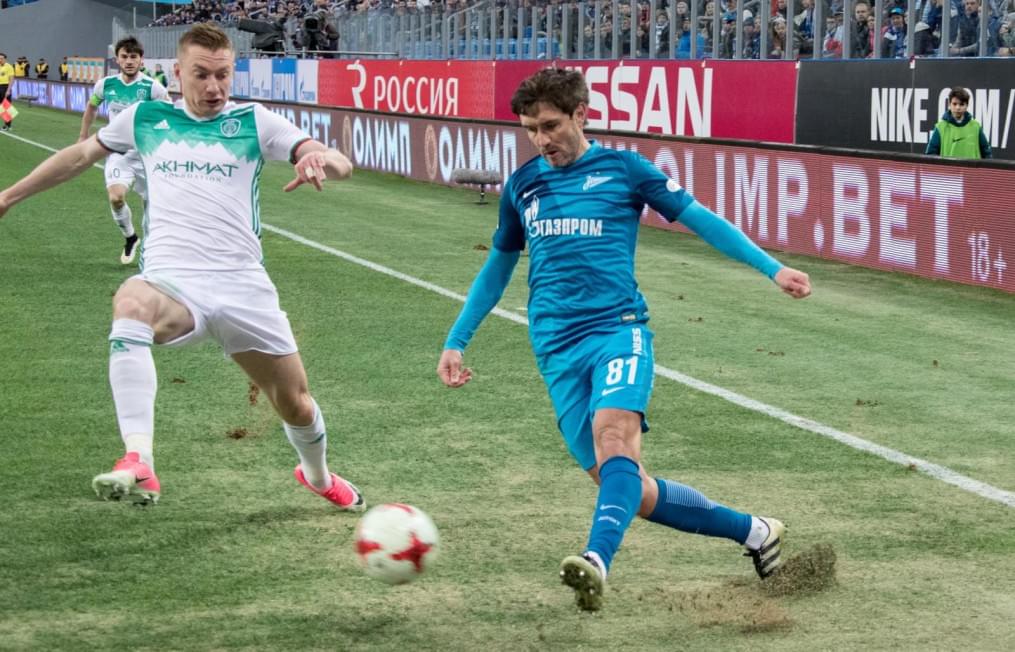 РОСГОССТРАХ-Чемпионат России 2016/17, 27-й тур, «Зенит» — «Терек»