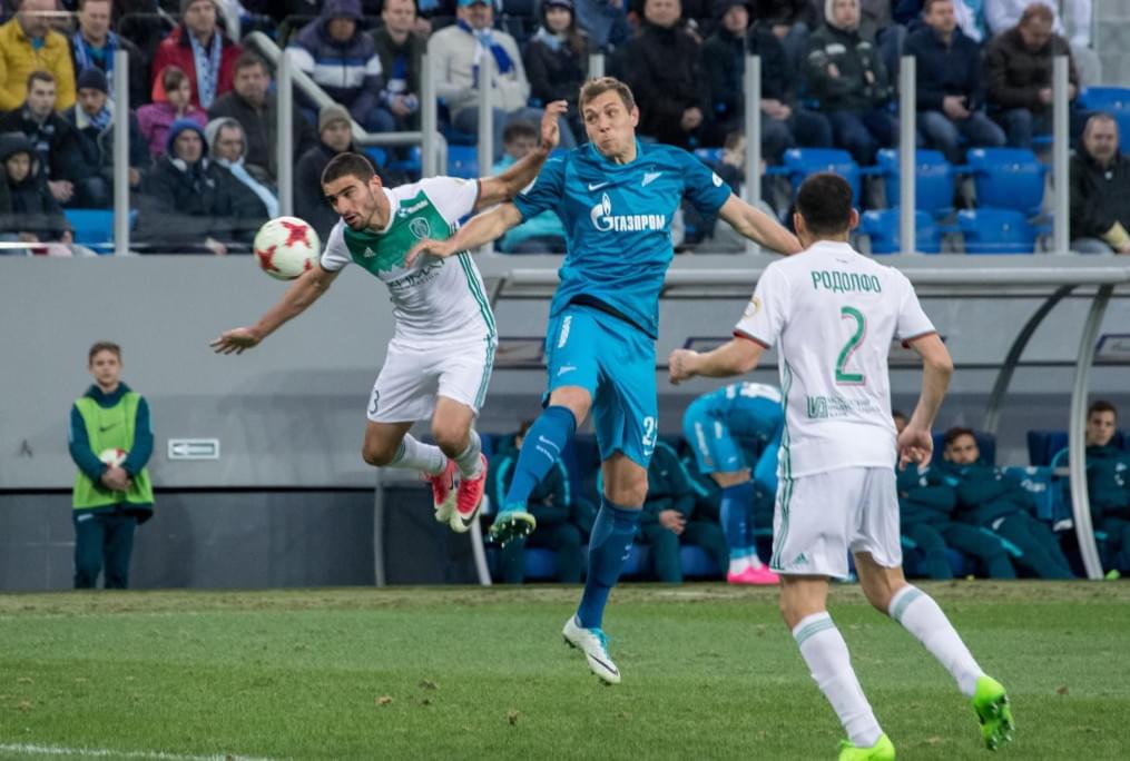 РОСГОССТРАХ-Чемпионат России 2016/17, 27-й тур, «Зенит» — «Терек»