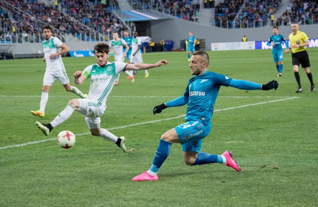 РОСГОССТРАХ-Чемпионат России 2016/17, 27-й тур, «Зенит» — «Терек»