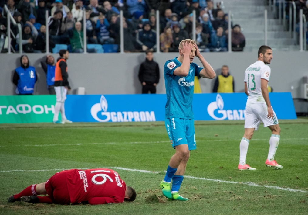 РОСГОССТРАХ-Чемпионат России 2016/17, 27-й тур, «Зенит» — «Терек»