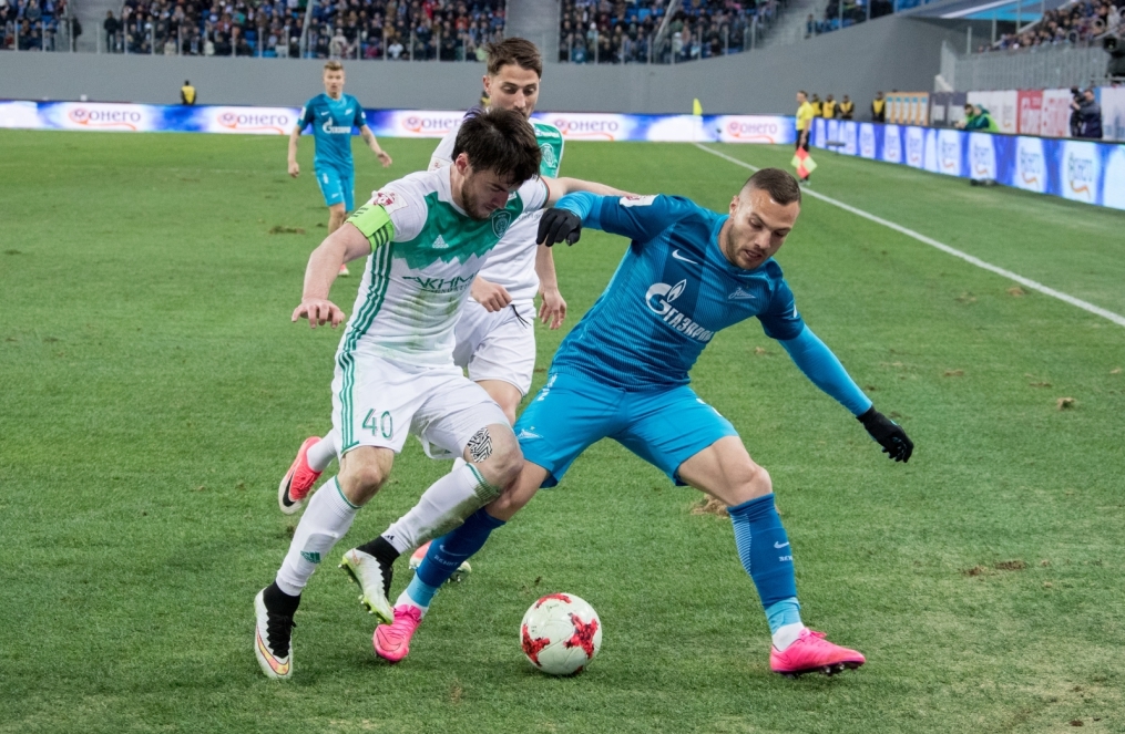 РОСГОССТРАХ-Чемпионат России 2016/17, 27-й тур, «Зенит» — «Терек»