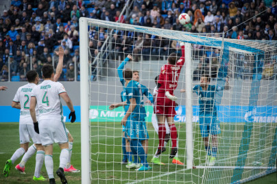 РОСГОССТРАХ-Чемпионат России 2016/17, 27-й тур, «Зенит» — «Терек»