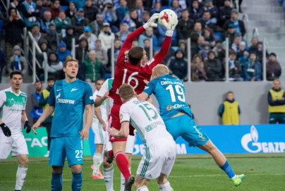 РОСГОССТРАХ-Чемпионат России 2016/17, 27-й тур, «Зенит» — «Терек»