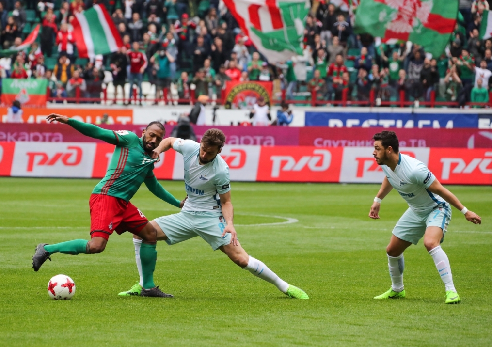 РОСГОССТРАХ-Чемпионат России 2016/17, 30-й тур, «Локомотив» — «Зенит»