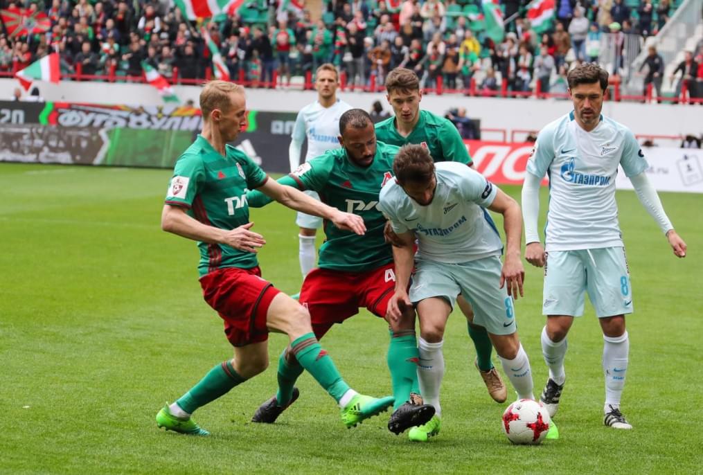 РОСГОССТРАХ-Чемпионат России 2016/17, 30-й тур, «Локомотив» — «Зенит»