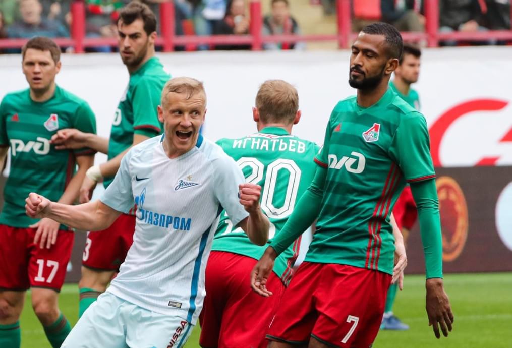 РОСГОССТРАХ-Чемпионат России 2016/17, 30-й тур, «Локомотив» — «Зенит»