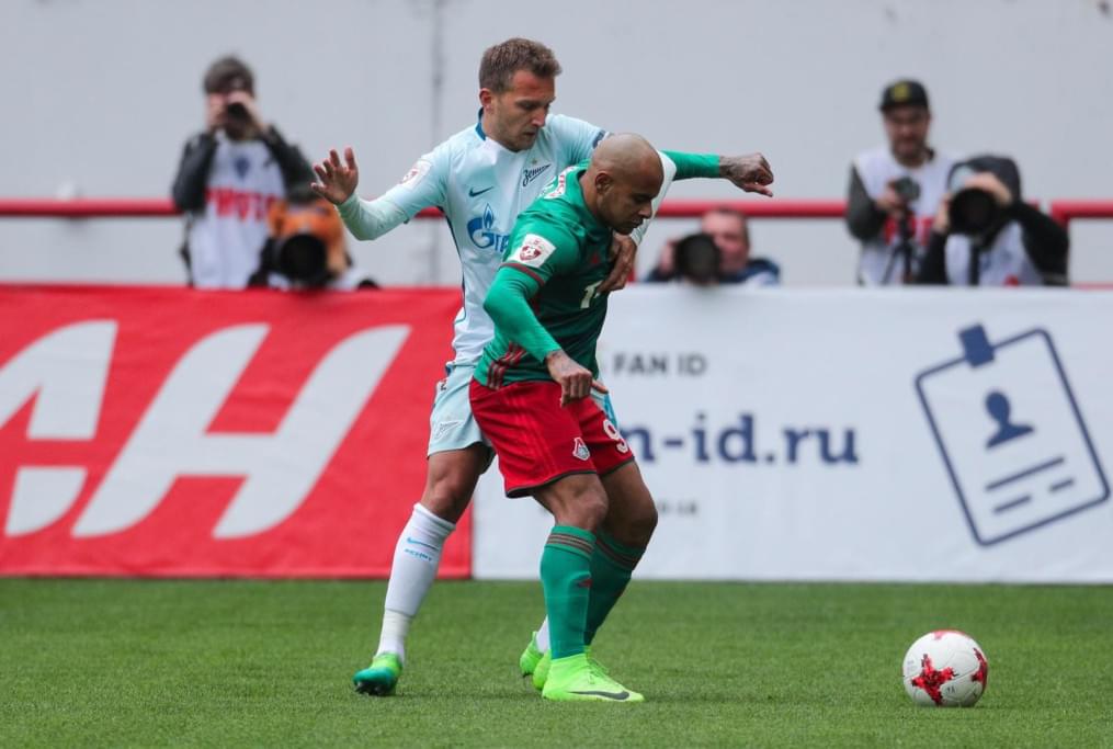 РОСГОССТРАХ-Чемпионат России 2016/17, 30-й тур, «Локомотив» — «Зенит»