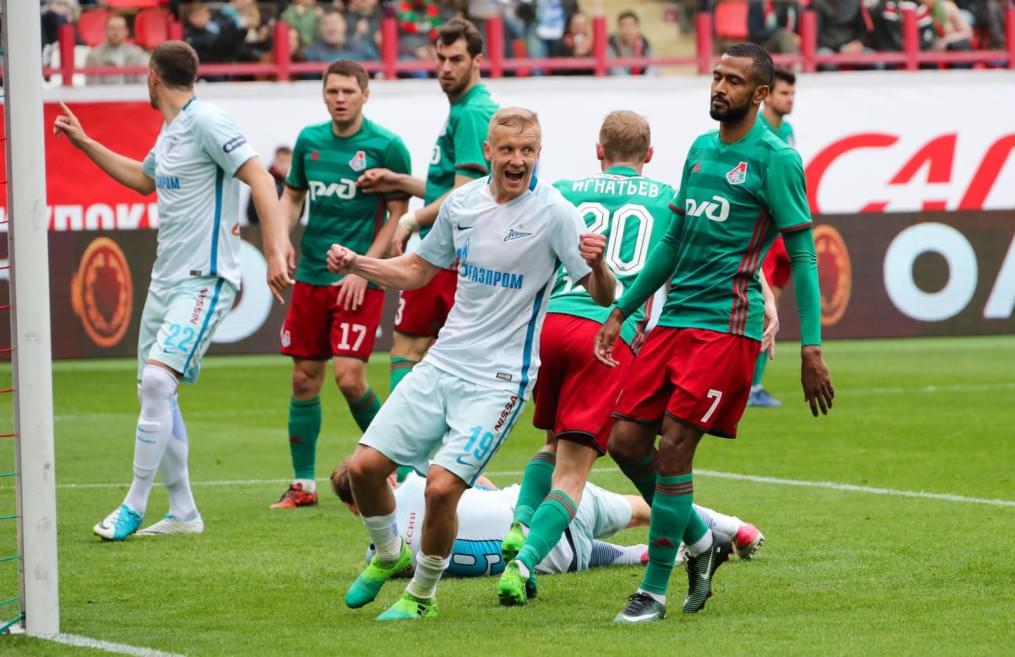 РОСГОССТРАХ-Чемпионат России 2016/17, 30-й тур, «Локомотив» — «Зенит»