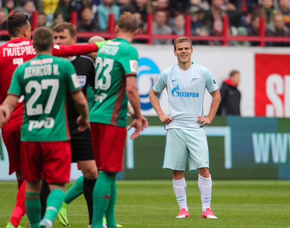 РОСГОССТРАХ-Чемпионат России 2016/17, 30-й тур, «Локомотив» — «Зенит»