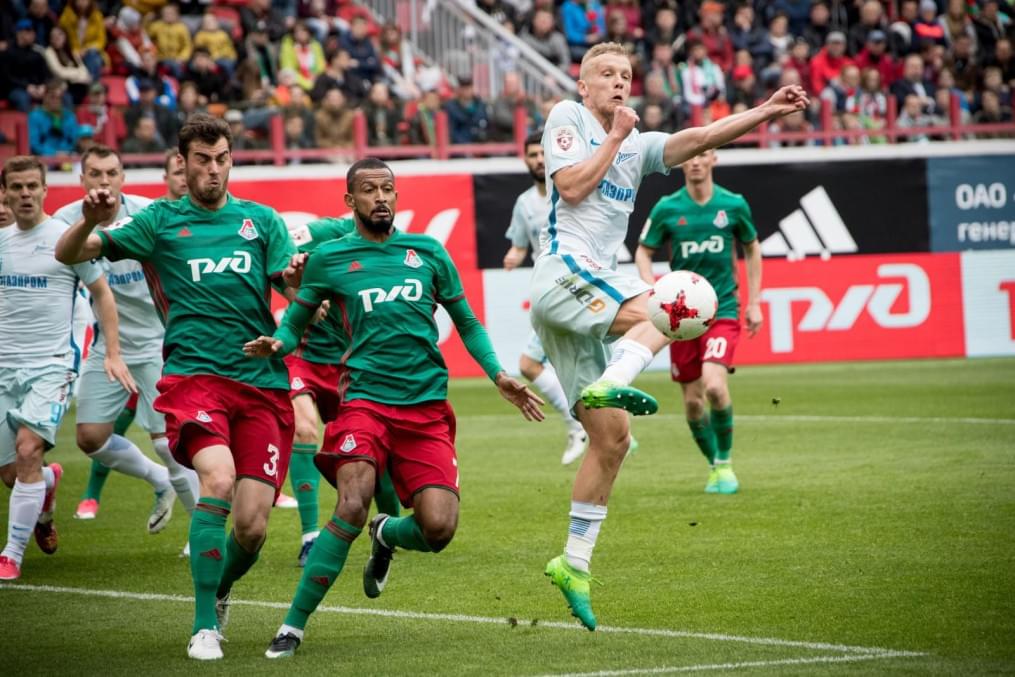 РОСГОССТРАХ-Чемпионат России 2016/17, 30-й тур, «Локомотив» — «Зенит»