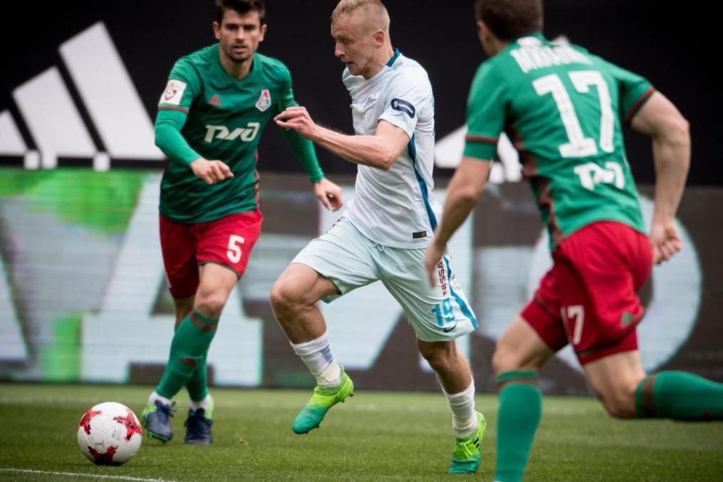 РОСГОССТРАХ-Чемпионат России 2016/17, 30-й тур, «Локомотив» — «Зенит»