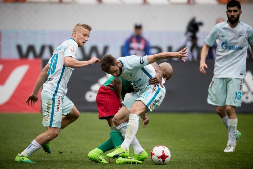 РОСГОССТРАХ-Чемпионат России 2016/17, 30-й тур, «Локомотив» — «Зенит»