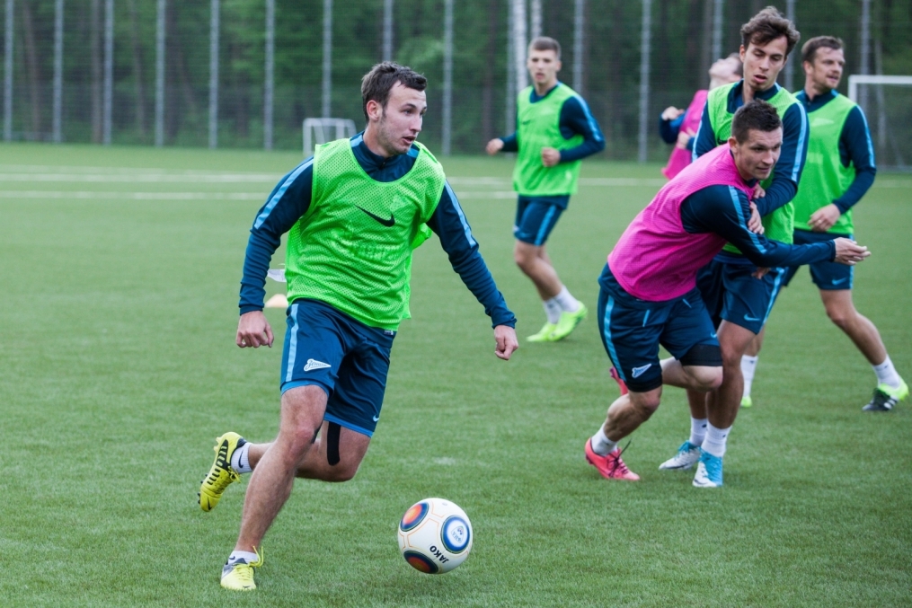 Последняя тренировка в сезоне «Зенита»-2