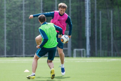 Последняя тренировка в сезоне «Зенита»-2