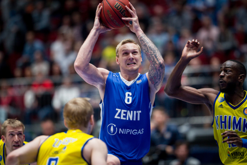 Единая Лига ВТБ 2016/2017, 1/2 финала плей-офф, «Зенит» — «„Химки“»