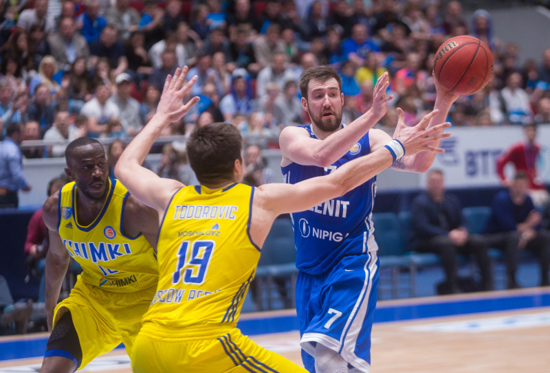 Единая Лига ВТБ 2016/2017, 1/2 финала плей-офф, «Зенит» — «Химки»