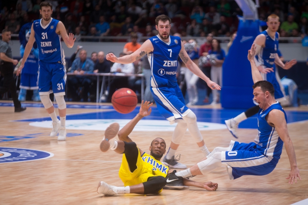 Единая Лига ВТБ 2016/2017, 1/2 финала плей-офф, «Зенит» — «Химки»