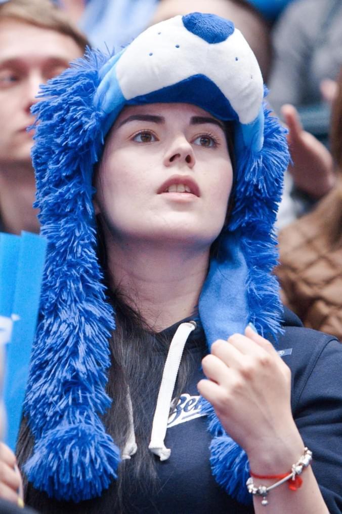 Болельщики на матче «Зенит» — «Химки»