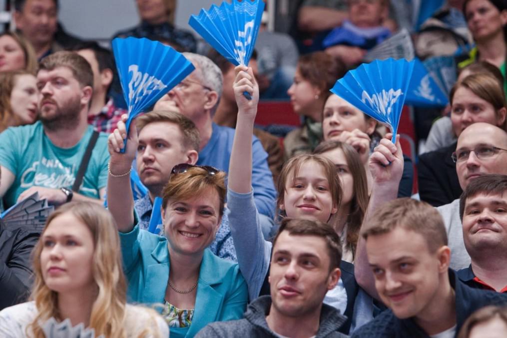 Болельщики на матче «Зенит» — «Химки»