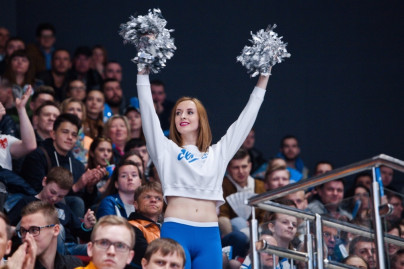 Болельщики на матче «Зенит» — «Химки»