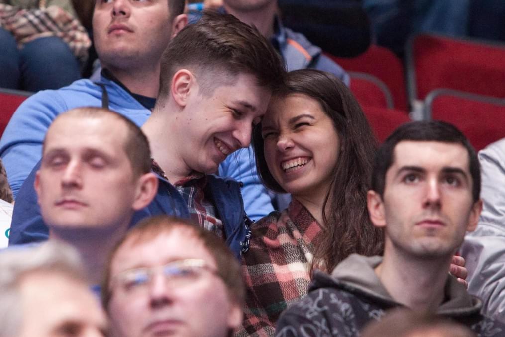 Болельщики на матче «Зенит» — «Химки»