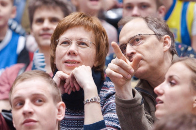 Болельщики на матче «Зенит» — «Химки»